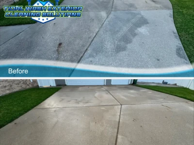 Stubborn Driveway Stain Removal – Pearland, TX | Tidal Wash