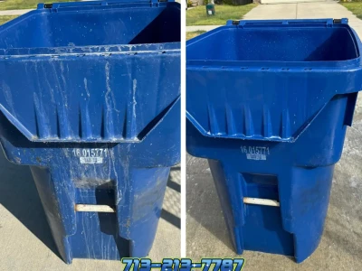 Dumpster Cleaning – Before & After | League City, TX